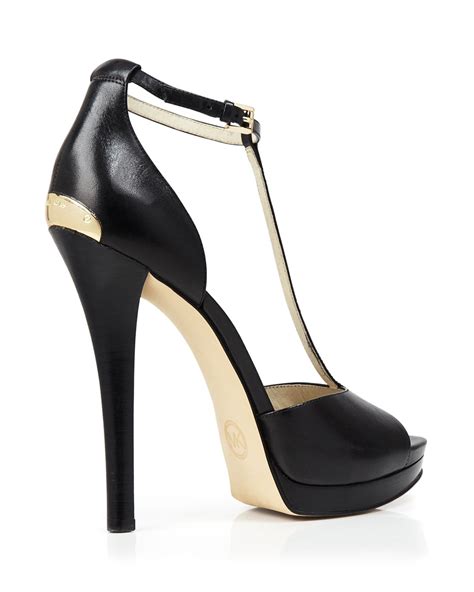 michael kors high heel shoes